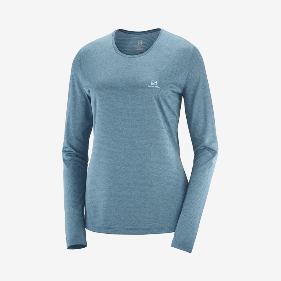 Blusa Agile LS Azul