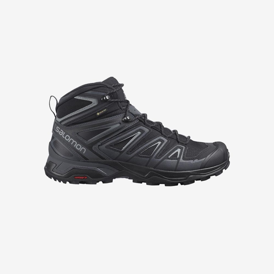 Botas X Ultra 3 Mid GTX Negro Calzado