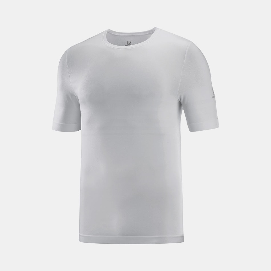 Playera ESSENTIAL SEAMLESS Blanco